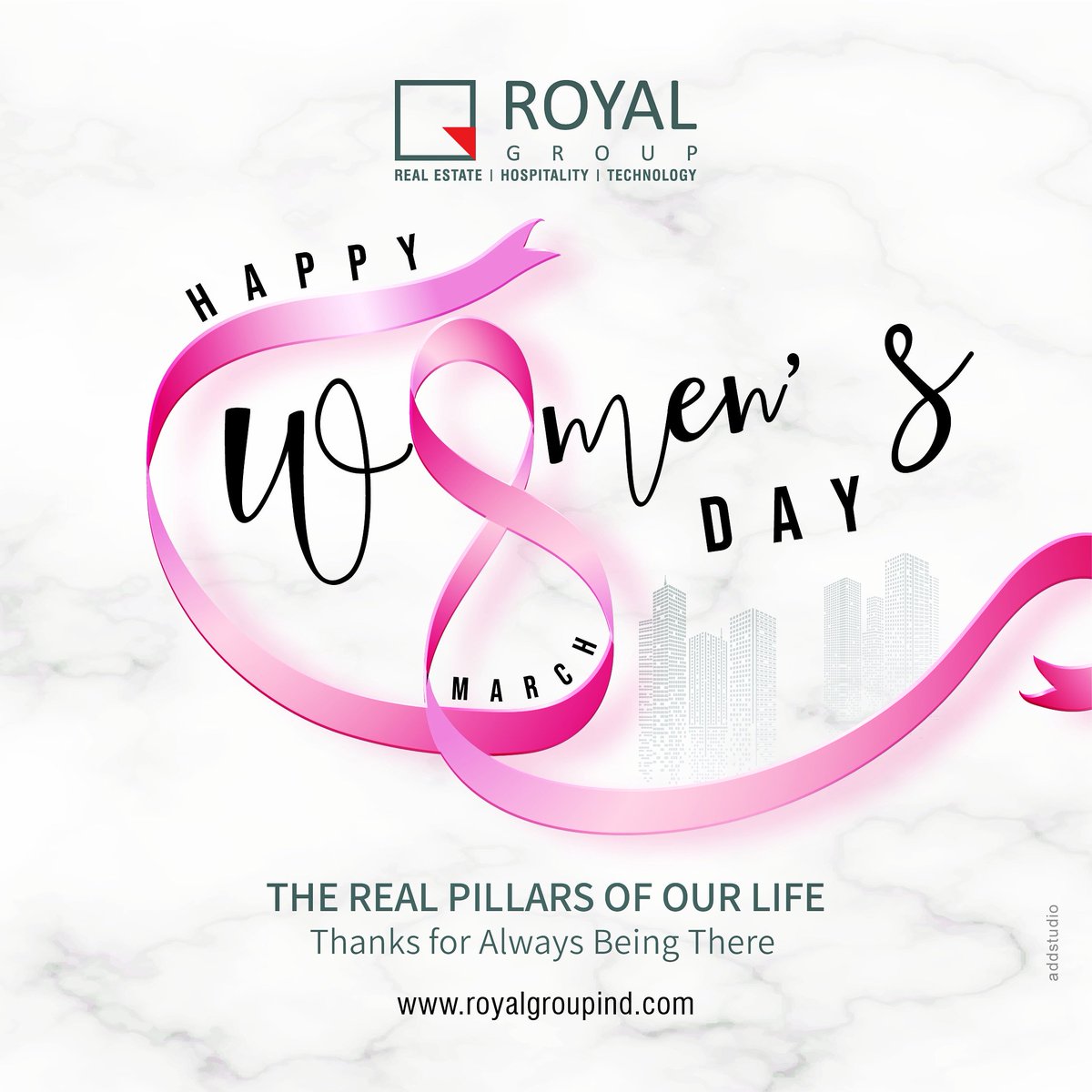 Royalgroupind's tweet photo. The most caring, patient, loving, &amp; supportive person of our lives WOMEN!
They are worth cherishing Everyday!
#HappyWomensDay
#architectsofoursociety #womenempowerment #womeninbusiness #therealpillarsofourlife #truehero #shero  #womeninindia #girlpower #beautifulwomen #superwoman https://t.co/aVER8drN0A