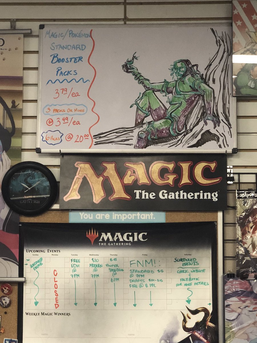 1LandHand's tweet photo. Have some of my ugly whiteboard art #MagicTheGathering #bigbootygreenstuff https://t.co/D0GKBUADDh