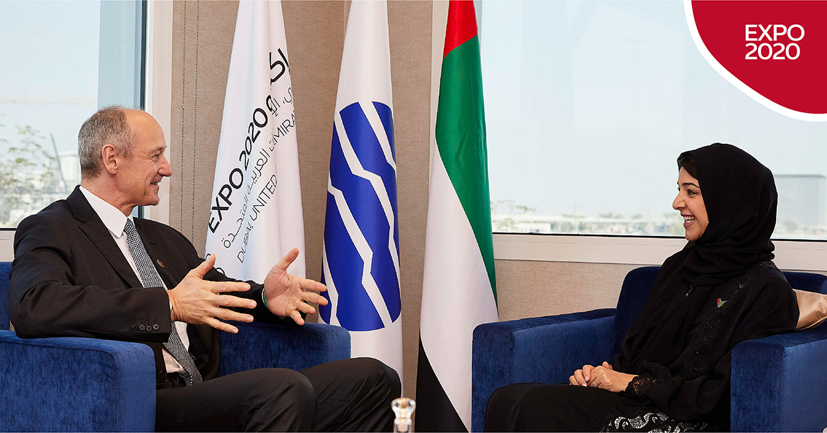 expocitydubai's tweet photo. District 2020 will carry #Expo2020 #Dubai’s legacy into the future. @Siemens Deputy CEO @BuschRo signed a 10-year lease to establish the tech giant’s Dubai operations in #District2020, creating business opportunities through the next decade, and beyond. https://t.co/QOH8S2sWfk
