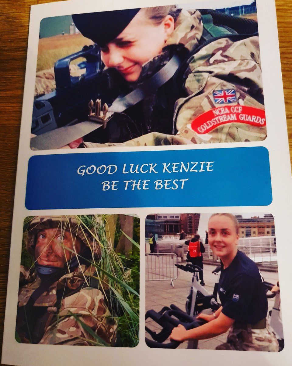 ReayRachel's tweet photo. Today I take my daughter to Harrogate AFC to start her Army training. Good luck Mackenzie I'm so proud of you 💚 https://t.co/cCpOV28zXz
