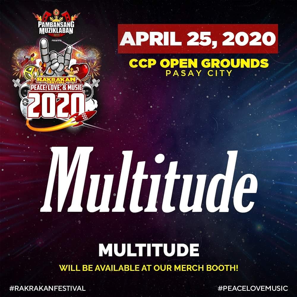 multitudeqc's tweet photo. We'll be dropping our 2nd wave at Rakrakan Festival. We're also looking on giving away tickets next weekend. Who's up? https://t.co/xzCLkbHOFK