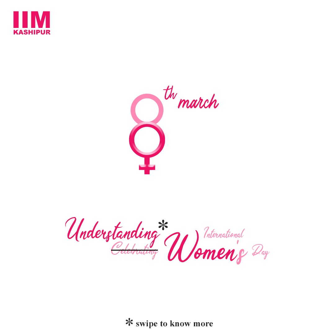 IIMKsp's tweet photo. Women have deserved so much more than just a day in a year. The power they have inside is enormous. This day is a reminder for every human being in the world to respect and admire women, for they deserve it. Happy International Women's Day.
#internationalwomensday #womensday https://t.co/eQ1NCAM2Rl