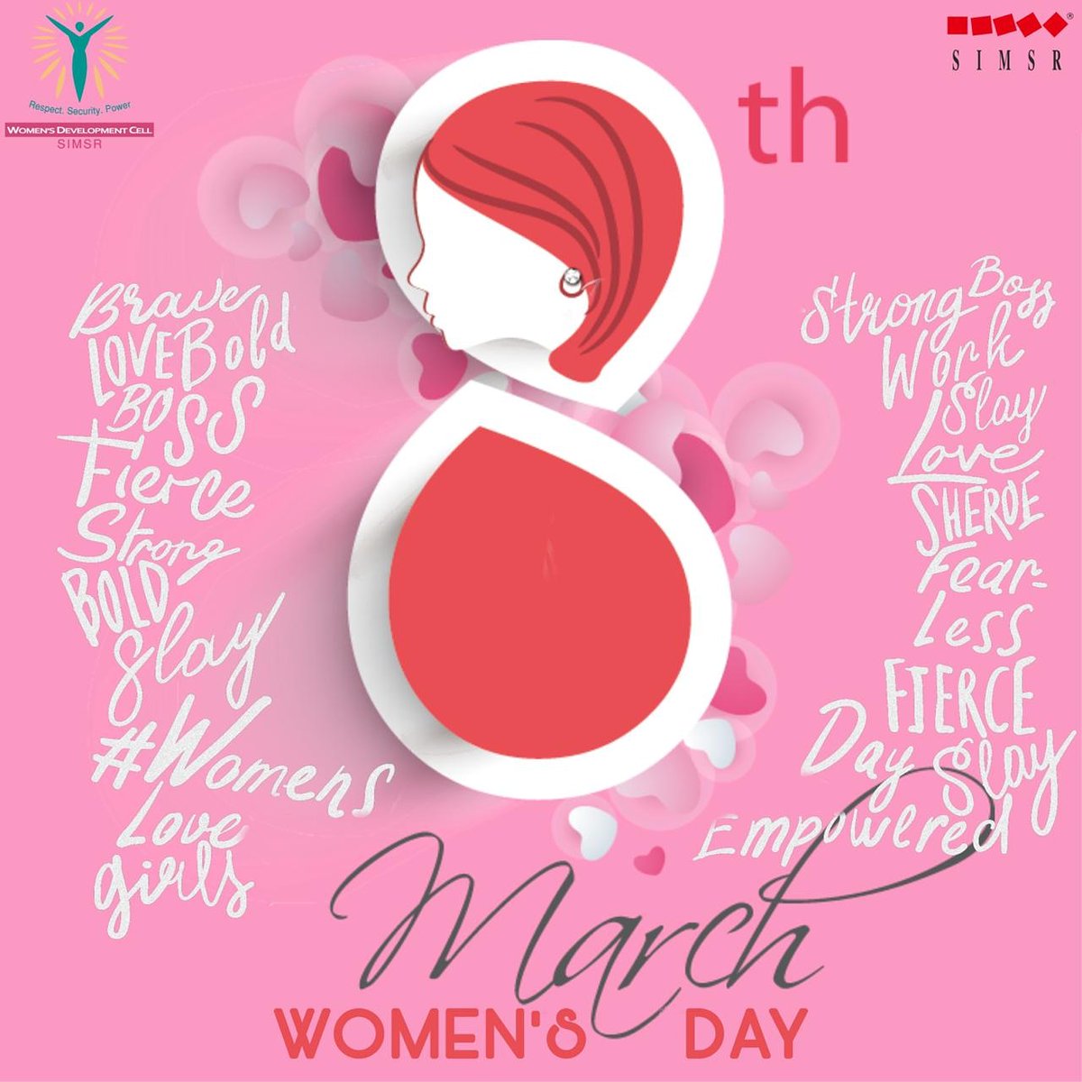 WDC_SIMSR's tweet photo. Team WDC wishes everyone a Happy Women's Day. Here's to all the strong women. May we know them, may we be them and may we raise them!
#WDC #SIMSR https://t.co/b8skIRYVDM