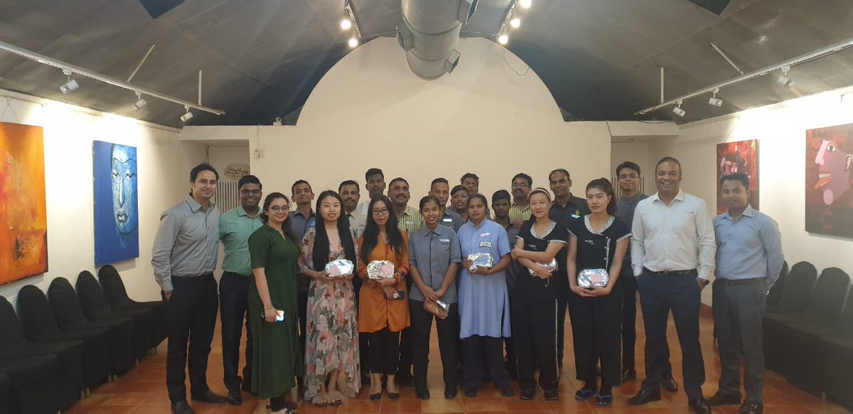 LeSutraHotel's tweet photo. And that's how we celebrate #WomensDay, by thanking and gifting all the gorgeous, hard working women working with us at Le Sutra.

#InternationalWomensDay #Women #LeSutra #Mumbai https://t.co/IZanShFskb