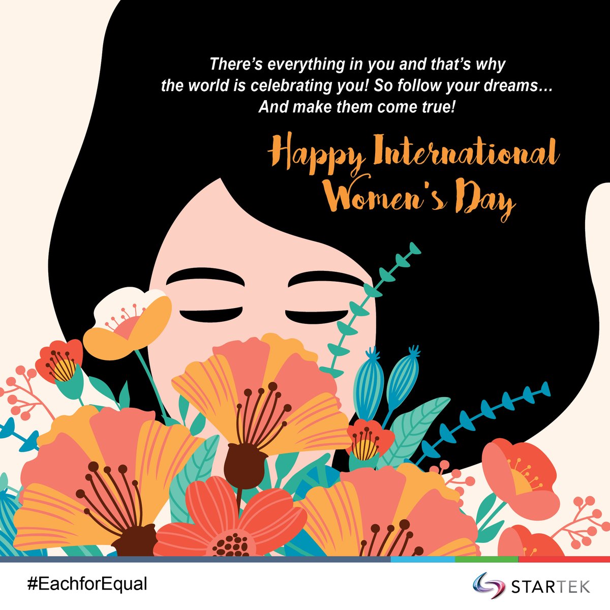 Startek Global On Twitter Cheers To Strong Compassionate Beautiful Unique Powerful Bold Ambitious Women Happy Women S Day Eachforequal Https T Co Nnihsnx8tn Thank you for always making a difference. twitter