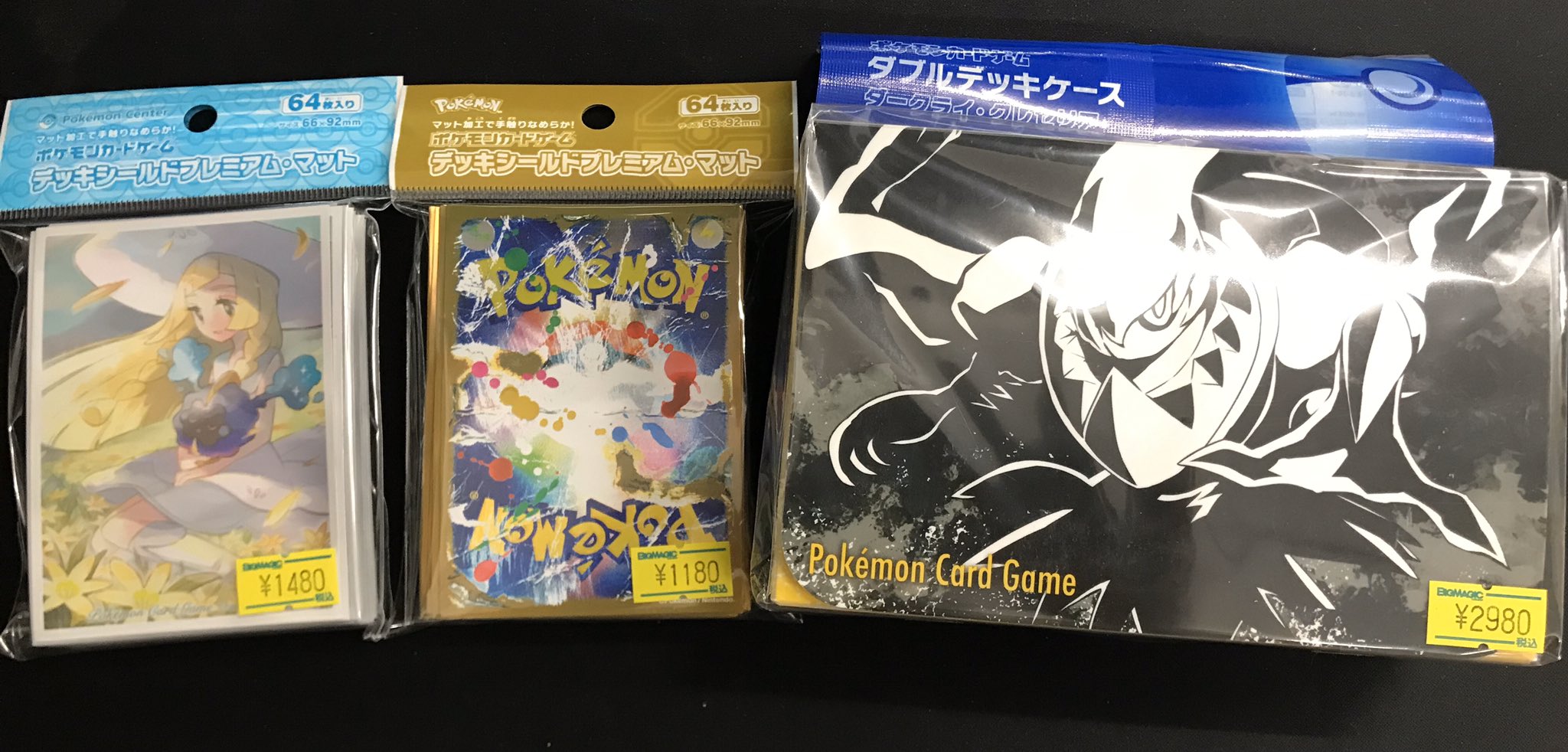 【新品未開封】ポケモンカード　ダブルデッキケース ダークライ・クレセリア ポケモンカードゲーム ダブルデッキケース ダークライ