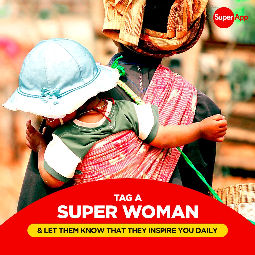 SuperApp_nepal's tweet photo. SuperWomen are paramount in our lives and they inspire us daily!

Who is the woman that inspires you? Tag them and let them know how precious they are to you!

#SuperWoman #Inspiration #SuperApp https://t.co/P44Q2XLyUI