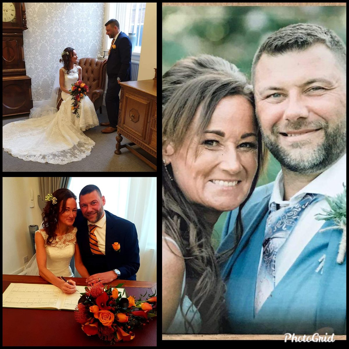 H20Jon's tweet photo. Happy 1st wedding anniversary @claire_hanby #wedding #anniversary https://t.co/xrfKWmrLpl