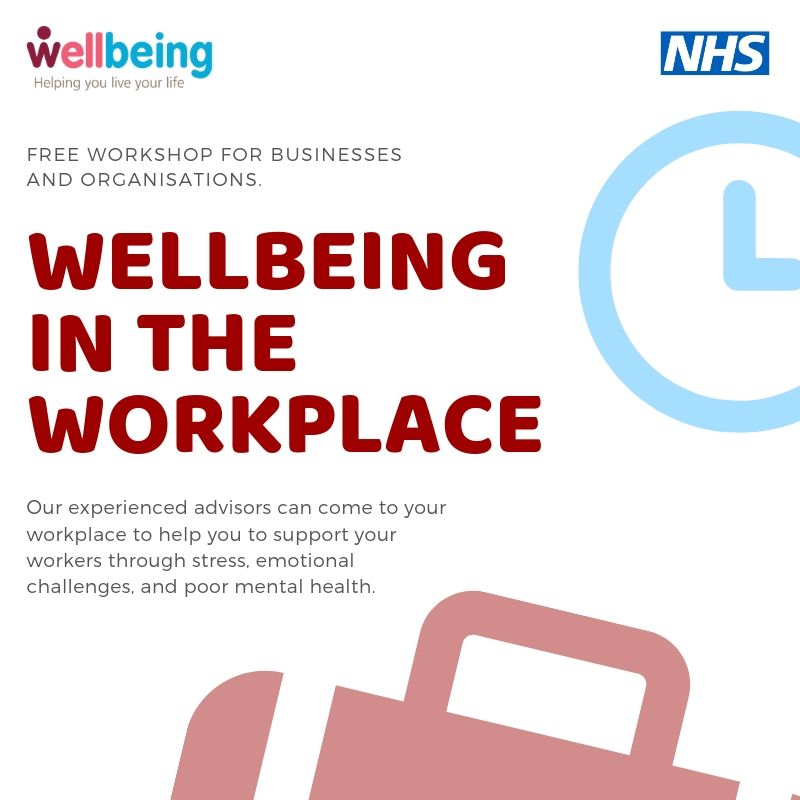 NandWTT's tweet image. Are you aware that we offer free workshops to organisations  to talk to their staff about mental health and offer advice and support? Ask your work place if they would like to book, we offer a range of workshops

More info: buff.ly/2SdLTLF
#wellbeingworkshops