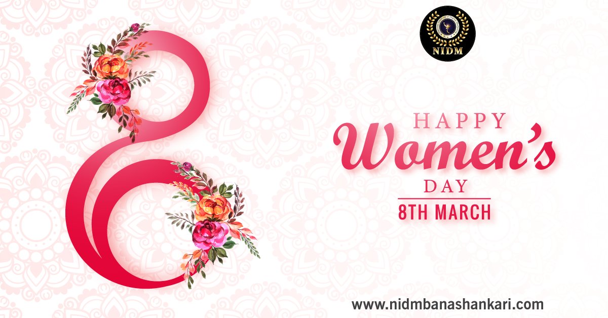 NBanashankari's tweet photo. Happy Women’s day to the strong, beautiful, funny and incredible women! I will never stop admire your strength and intelligence. Who runs the world? Girls! Happy Women’s day!

#women #fashion #digitalmarketing #nidmbanashankari #love  #girls #beauty  #womenempowerment ##woman https://t.co/KXyQou4LH8
