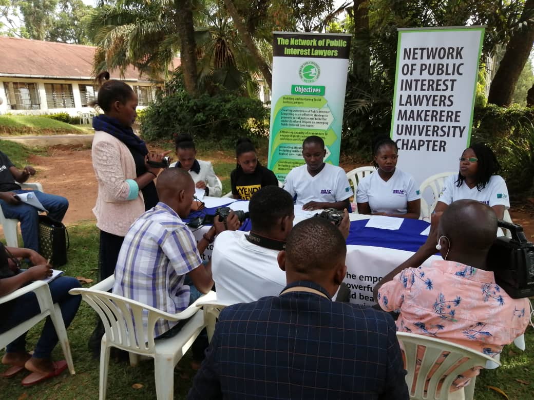 NetpilUganda's tweet photo. #HappeningNow #NetpilUpdate Makerere University School of Law student volunteers with #NetpilUniversityChapters are commemorating the #InternationalWomensDay https://t.co/KXbpPa6j2H