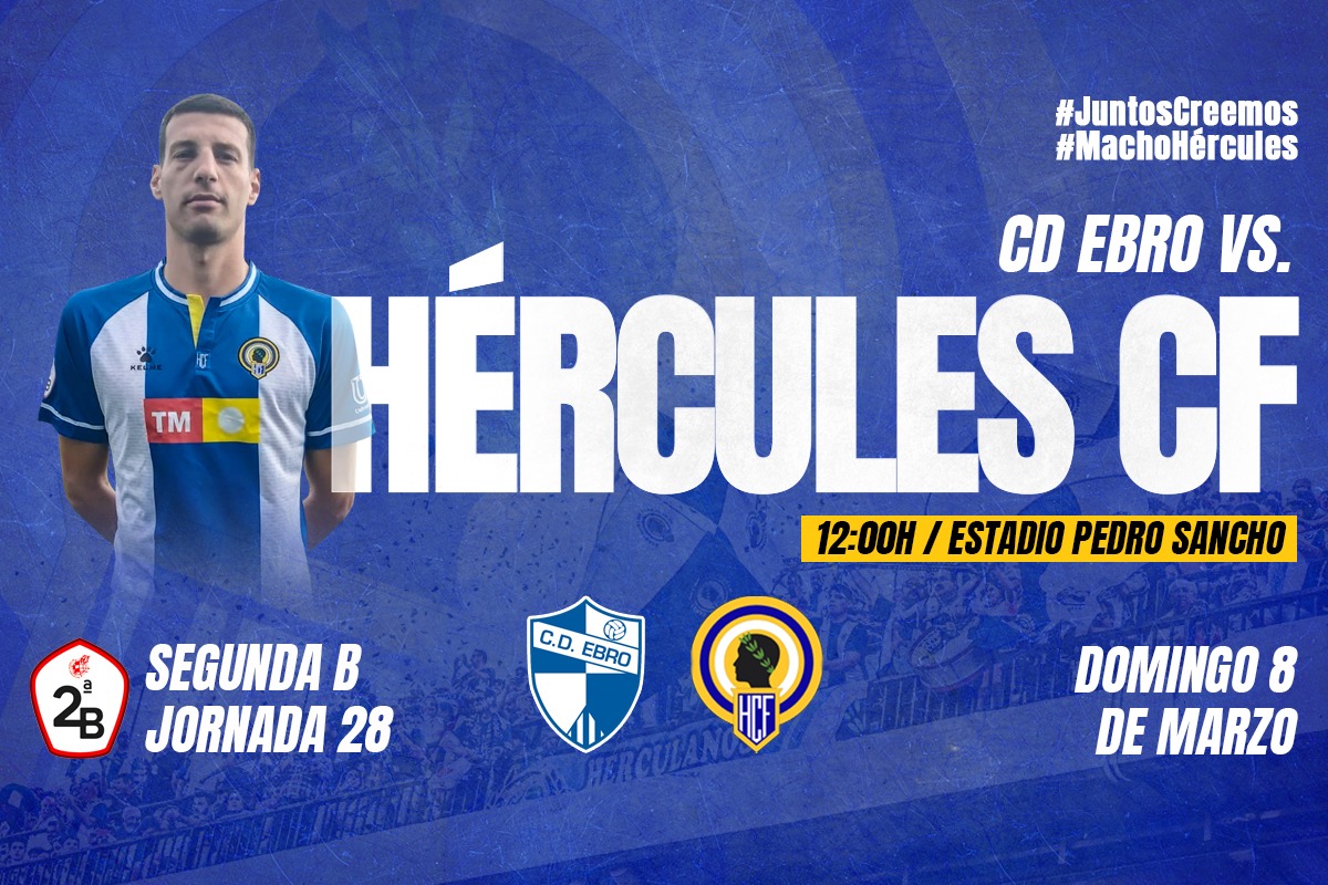 HerculescfV's tweet photo. ⚽️ Hui juga l'Hèrcules!!!!!
🏆 Jornada 28
🆚 @CD_Ebro
🏟 Estadi Pedro Sancho
🕑 12,00 hores.
📻 #RadioHCF
https://t.co/NlEvw5dzWj
📱 @cfhercules
#EbroHèrcules
#MatxoHèrcules https://t.co/vm807eTPWe