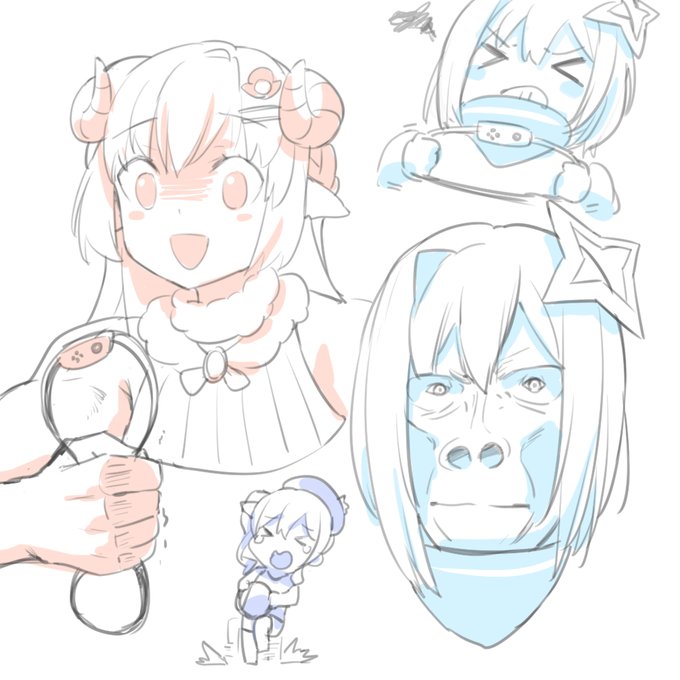 星街すいせい のRingfit 配信 