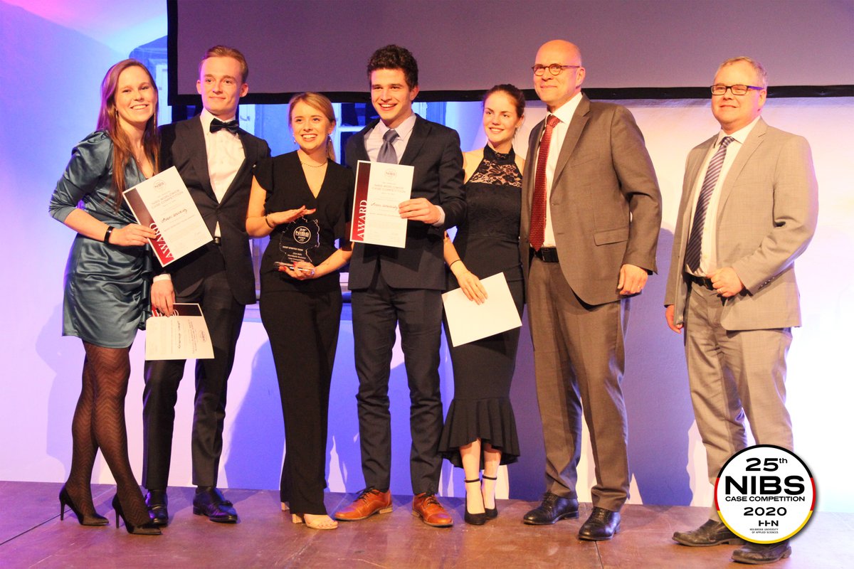 The NIBS Spirit Award is voted on by participants, and recognizes the team that contributed most to the case competition experience through enthusiasm, engagement with peers, perseverance, spirit of fair play, and support of other teams.

Congratulations, <a href="/AvansHogeschool/">Avans Hogeschool</a>!