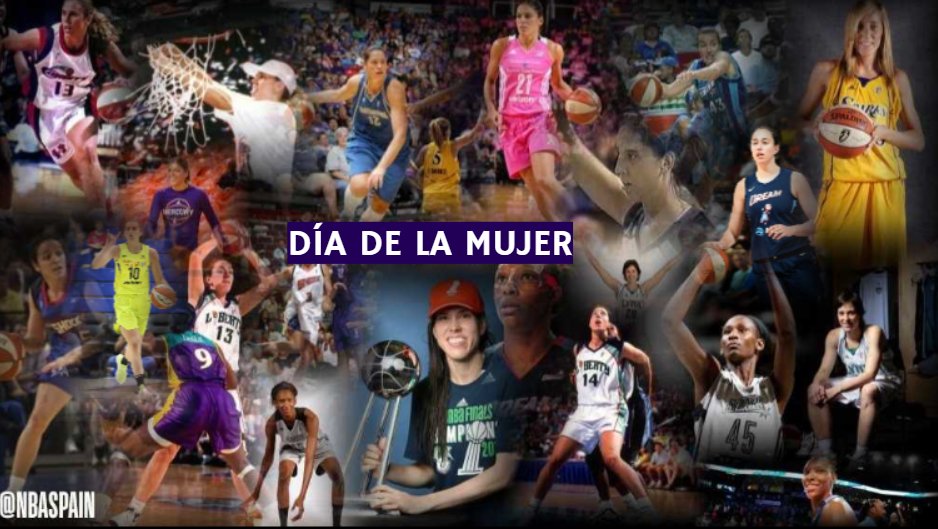 ELLAS, nuestras WNBA. 

¡FELIZ DÍA y gracias por ser el ejemplo para todas esas niñas que quieren llegar a la <a href="/WNBA/">WNBA</a> algún día!

#InternationalWomensDay #DiaDeLaMujer