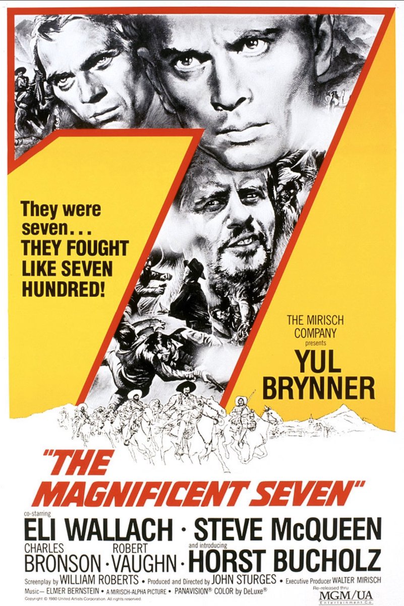 PaulLesner1's tweet photo. @Robwilliams71 The Magnificent Seven https://t.co/2hBG8i99vY