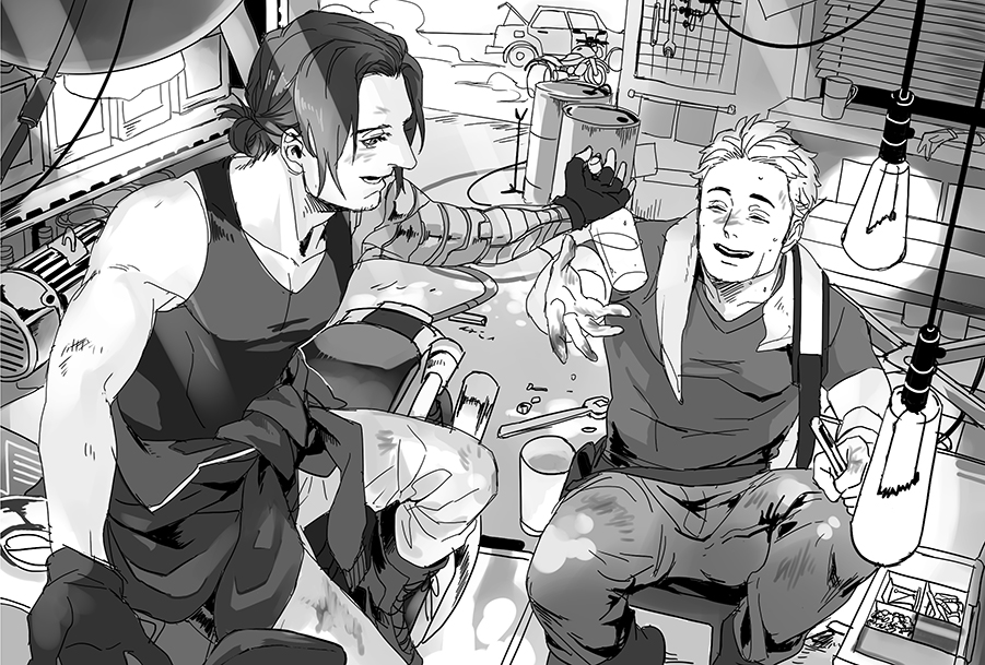 Some cyberpunk AU Stucky commission from Vikaka!?
Haven't tried this style before, even though it struggled a lot but still learned a lot this time.☺️
HAIL STUCKY, 盾冬賽高!!!!!
#stucky 