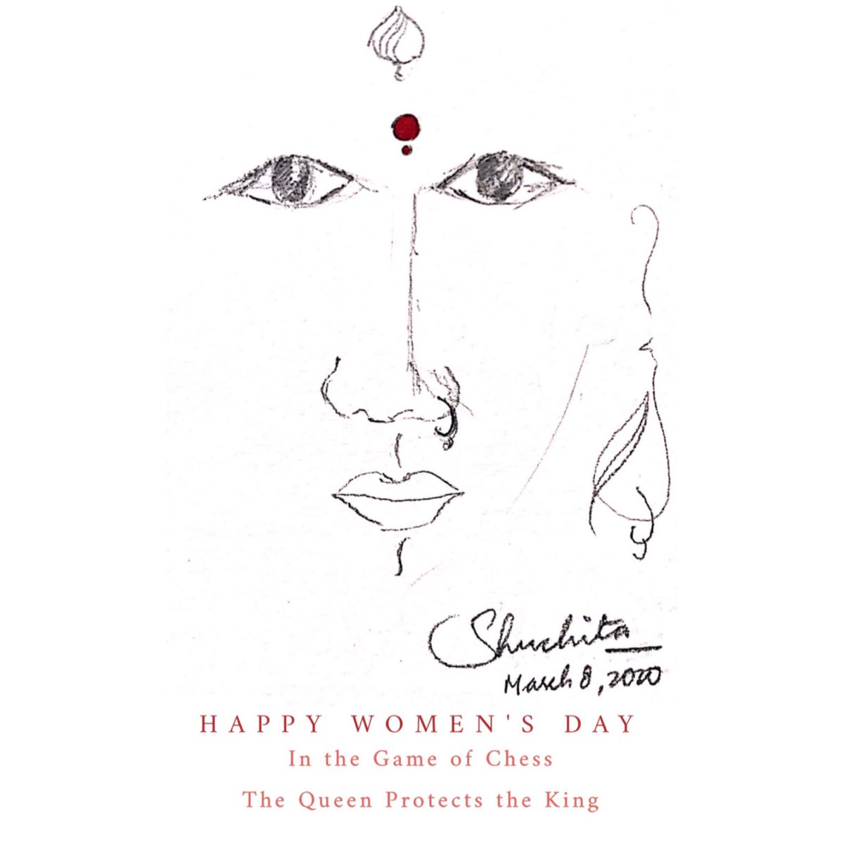 vyom_v's tweet photo. Happy Women’s Day #WomensDay #WomensDay2020 https://t.co/DoPInoUTN9