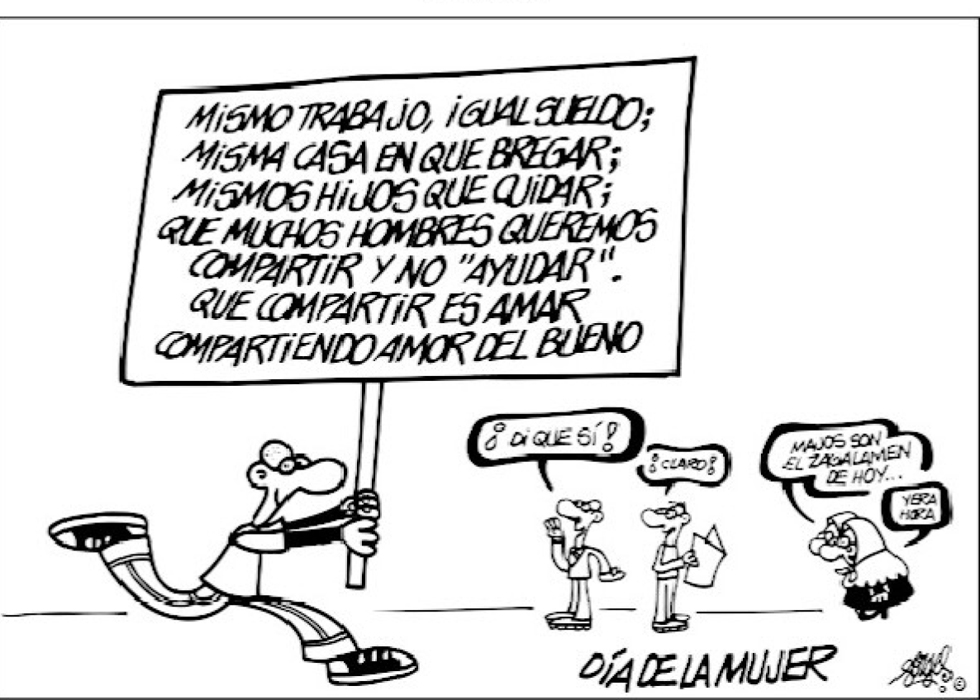 Buenos días. Y feliz día de la mujer a todos.