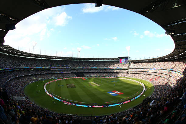 Today is #IWD2020. We'd like to start by saluting everyone at the #T20WorldCup. 
The aim was to #FilltheMCG. 90,000 people, watching women's sport. It looks AMAZING. 😍