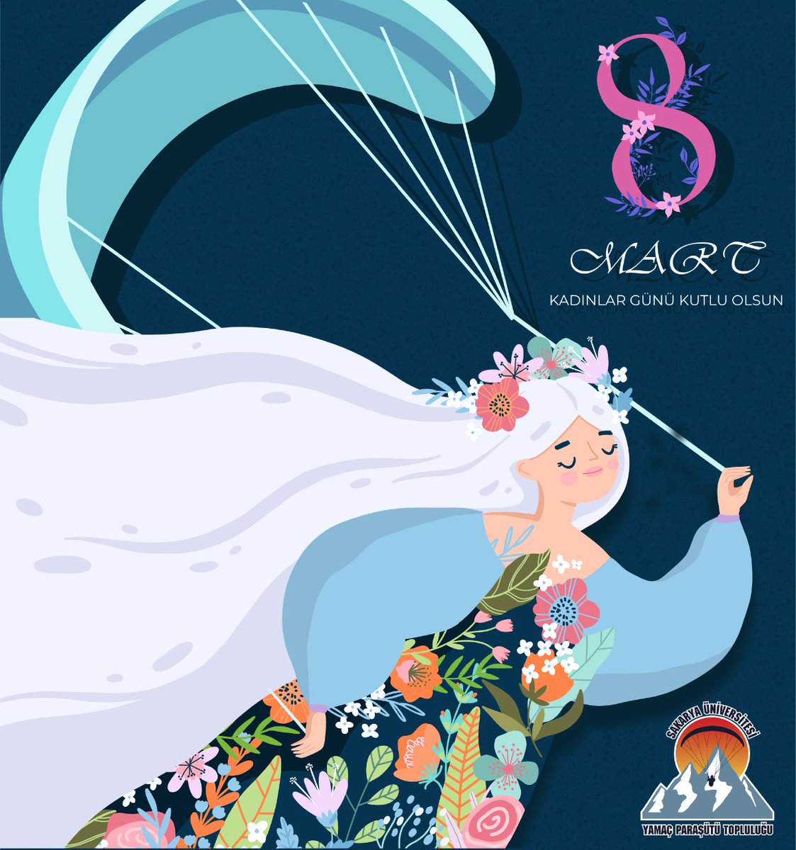 Sakarya Üniversitesi Yamaç Paraşütü Topluluğu olarak dünya kadınlar gününüzü en içten dileklerimizle kutlarız. 
#8martdunyakadinlargunu