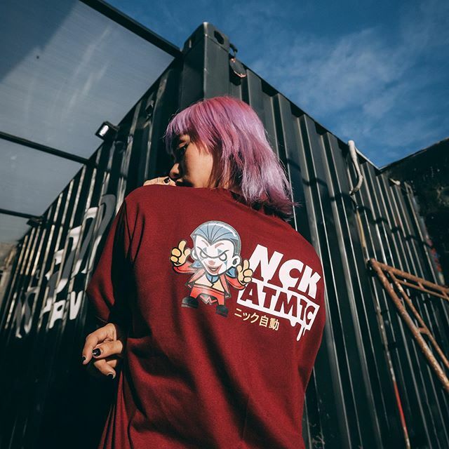 “They laugh at me because I’m different. I laugh at them because they’re all the same.”🤡 Now available at @thenogoodcrew. 📷 @makdeeeee #nickautomatic #nckallday ift.tt/3cFXZnm
