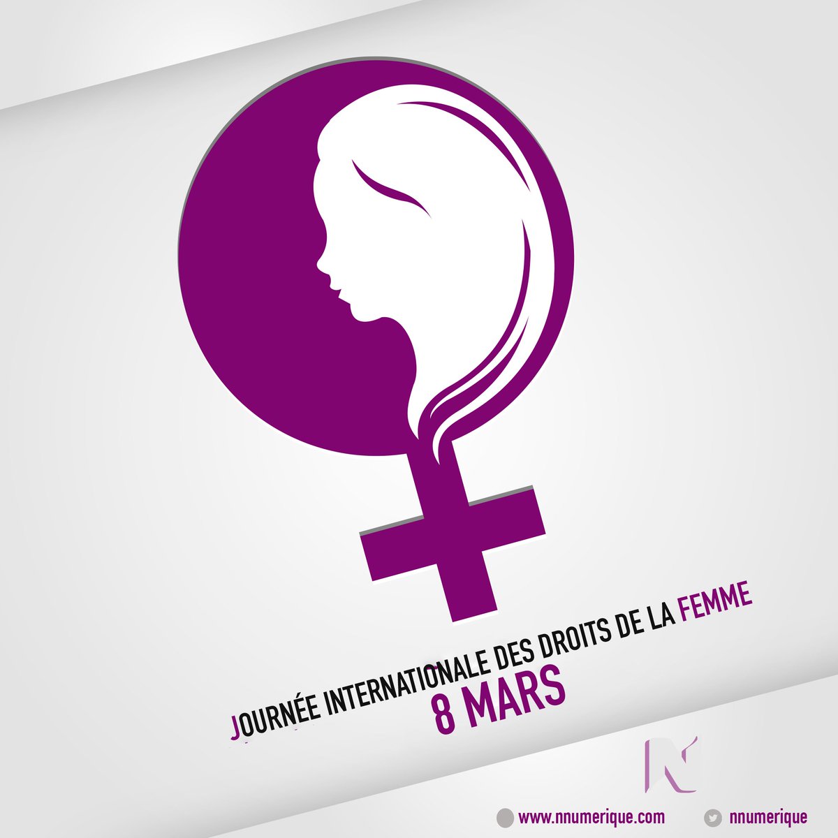 N_numerique's tweet photo. #nnumerique 
#8MARS2020 
🤩 #Bonne #fête à toutes les #femmes du #monde https://t.co/SlBQKTmspq