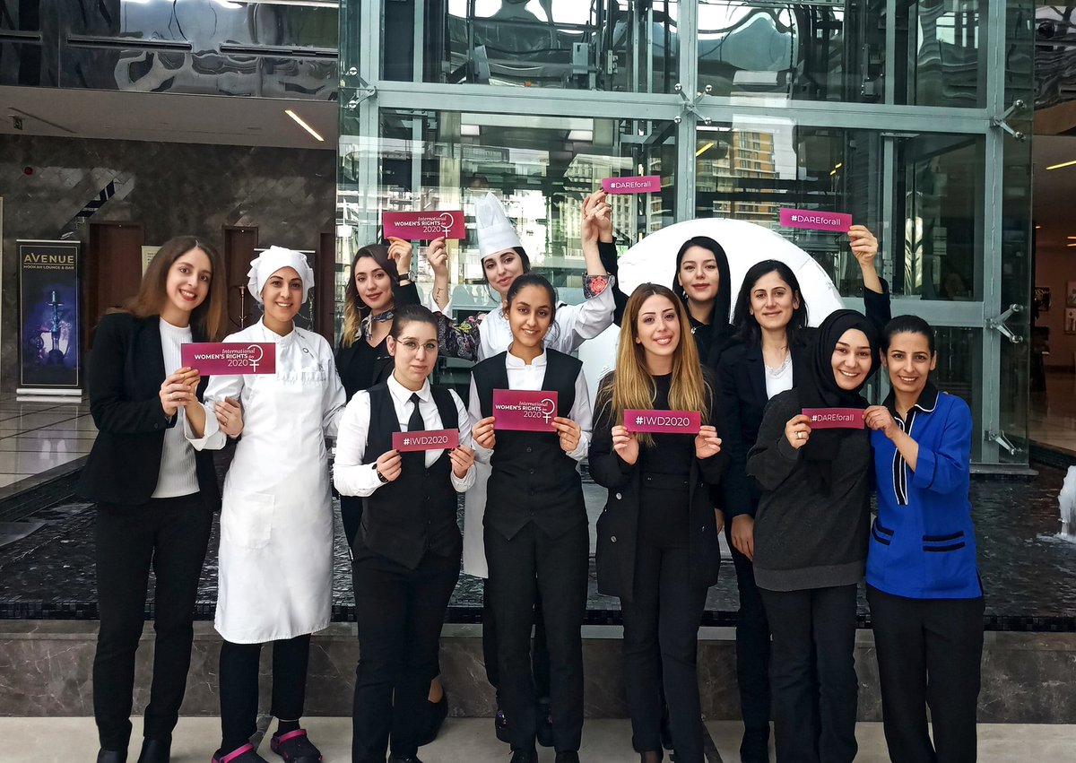 pullmanistanbul's tweet photo. Her gün yan yana çalışan ve her biri kendi yolunda cesur tüm kadınların Dünya Kadınlar Günü kutlu olsun! 💪🏼👩🏼
Happy International Women's Day to all women who work side by side every day and who each in their own way dare! 💪🏼👩🏼
#DAREforall #IWD2020 #Accor #8martdunyakadinlargunu https://t.co/cFLZFMgtCe