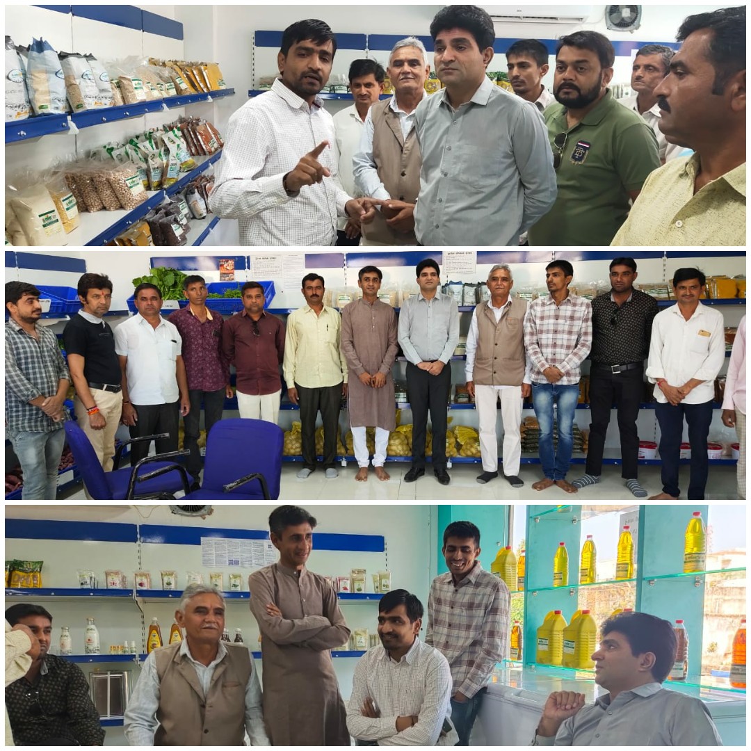 આજે vtv ગુજરાતીના હેડ અને જેમને મહામંથન પ્રોગ્રામ દ્ધારા લોકપ્રિયતા મેળવનાર ઈશુદાનભાઈ ગઢવી બીકોફ ઓર્ગેનિક મોલની મુલાકાત લઈ ને આ fpo મોડેલ વિશે જાણકારી મેળવી અને ખેડૂતો ને પડતી મુશ્કેલીઓ વિશે ચર્ચાઓ કરવામાં આવી સાથે આ ઓર્ગેનીક મોલ ના ખેડૂતોને અભિનંદન આપ્યા.<a href="/isudan_gadhvi/">Isudan Gadhvi</a>