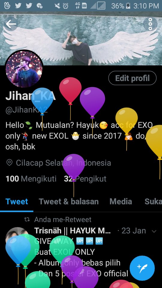 JihanKA2's tweet photo. banyak balon ehehehe💃💃💃💃 https://t.co/qlNBwTXAdI