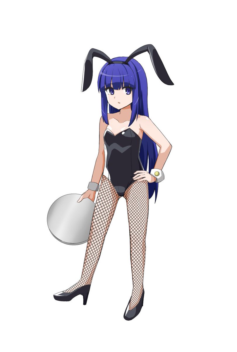 自作品のキャラでバニー描いてた。 