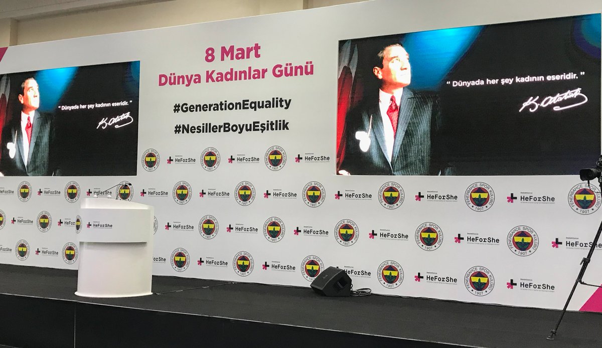 Dünya Kadınlar Günü’nde “Nesiller Boyu Eşitlik: Sporda ve Sporla Kadınların ve Kız Çocuklarının Güçlenmesi” etkinliğimiz şimdi canlı yayınla <a href="/fbtv/">FBTV</a>’de! 

İzlemek için: bit.ly/FBTVCanli