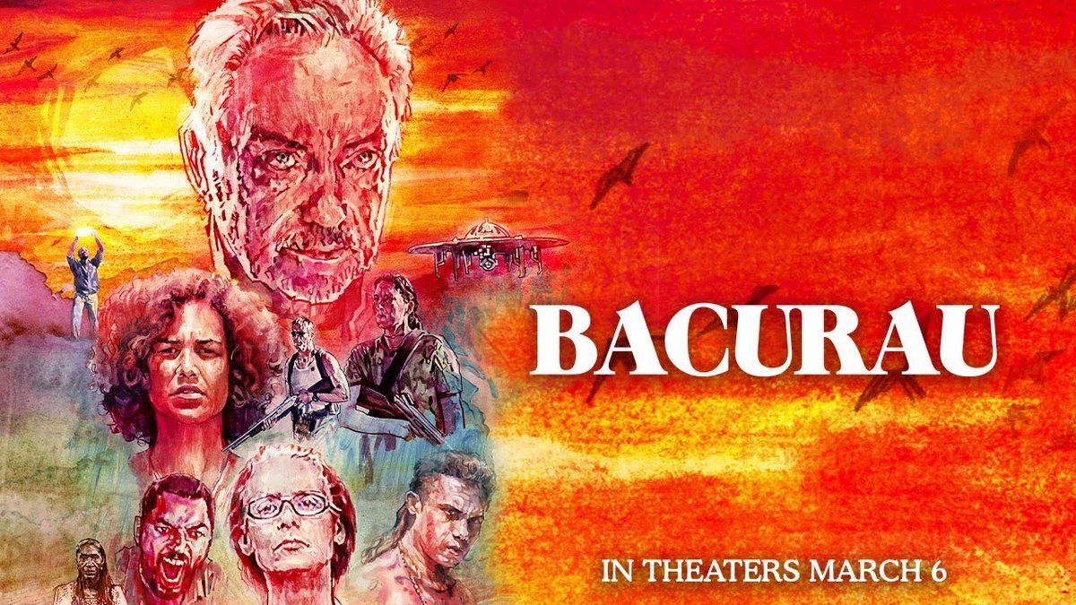 psu_of's tweet photo. Bacurau was a real treat— many references to Glauber Rocha, yet an original and contemporary take on the sertao western. Also great satire of the American obsession with firearms. #piff2020 #cinemaunbound #cangaceiro https://t.co/1amEbG4XJV
