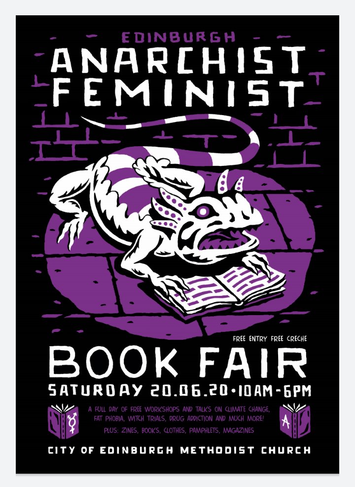 EdinAFBookfair's tweet photo. We're excited to launch our new poster on #InternationalWomensDay https://t.co/Fq483PmBdp