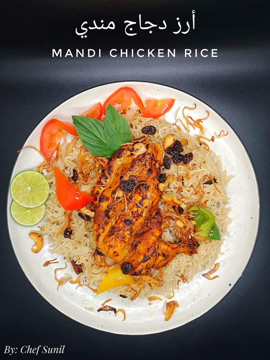 meltzmv's tweet photo. YEMENI MANDI CHICKEN RICE https://t.co/ccLSNo5SlS