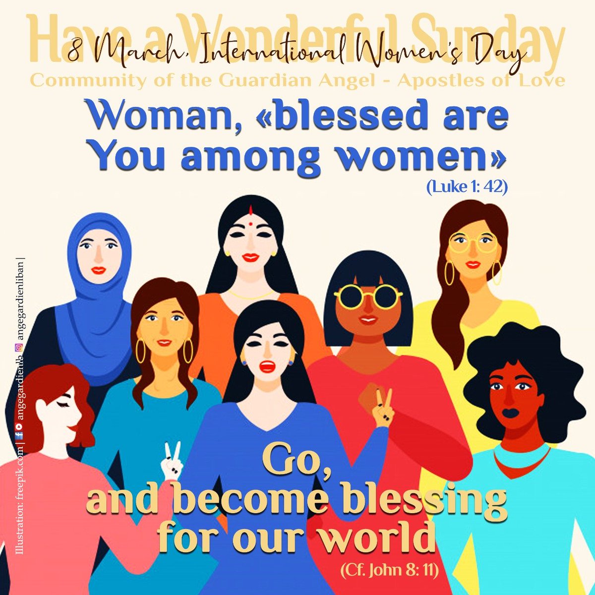 Michelinesaade8's tweet image. #womanday #womanday8march #womandays #womenday #womenday8march #womendays #womenday2020 #internationalwomenday #internationalwomenday2020 #haveablessedsunday #sundayprayer #journéeinternationaledesfemmes #journeeinternationaledesfemmes #اليوم_العالمي_للمرأة #احد_مبارك_ومقدس