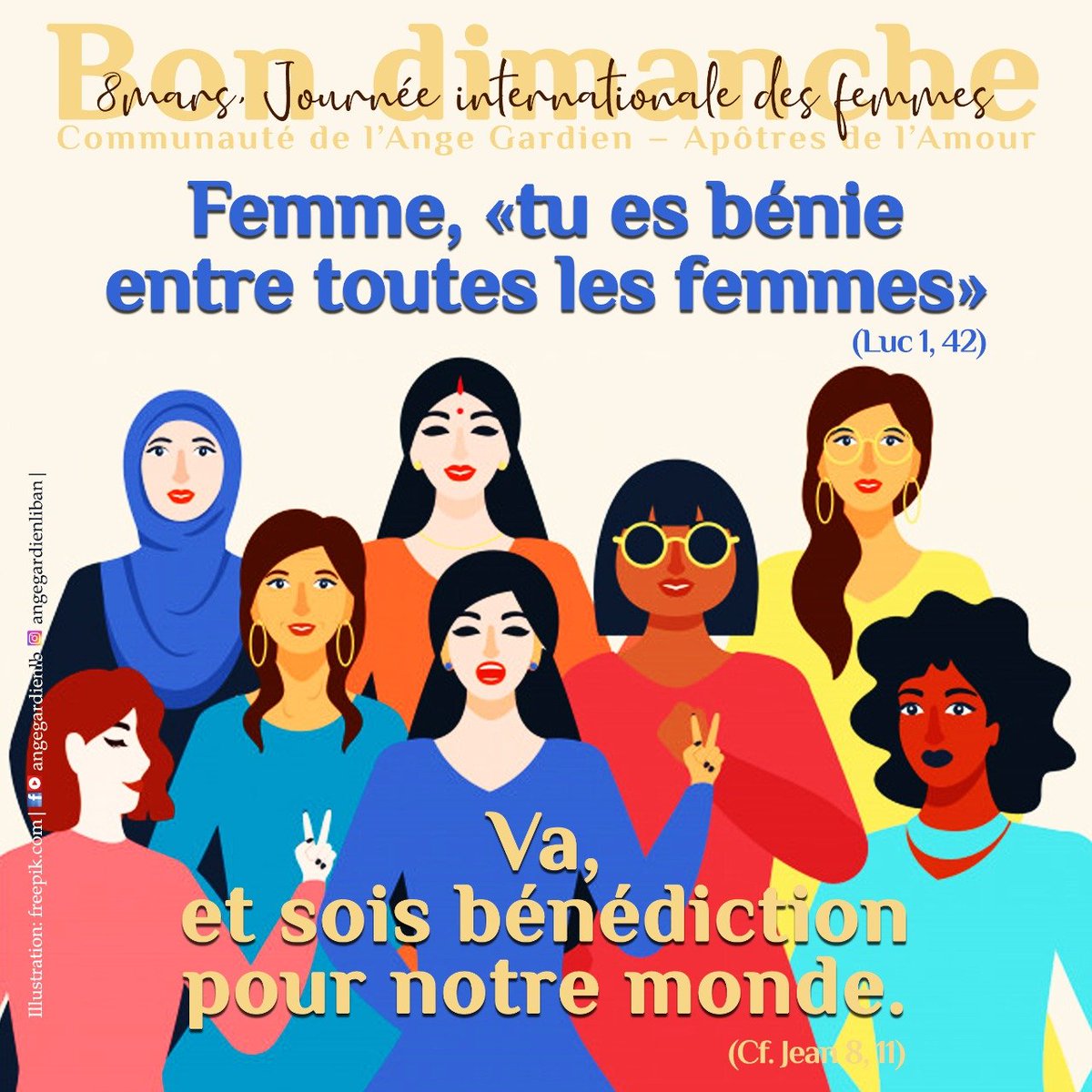 Michelinesaade8's tweet image. #womanday #womanday8march #womandays #womenday #womenday8march #womendays #womenday2020 #internationalwomenday #internationalwomenday2020 #haveablessedsunday #sundayprayer #journéeinternationaledesfemmes #journeeinternationaledesfemmes #اليوم_العالمي_للمرأة #احد_مبارك_ومقدس