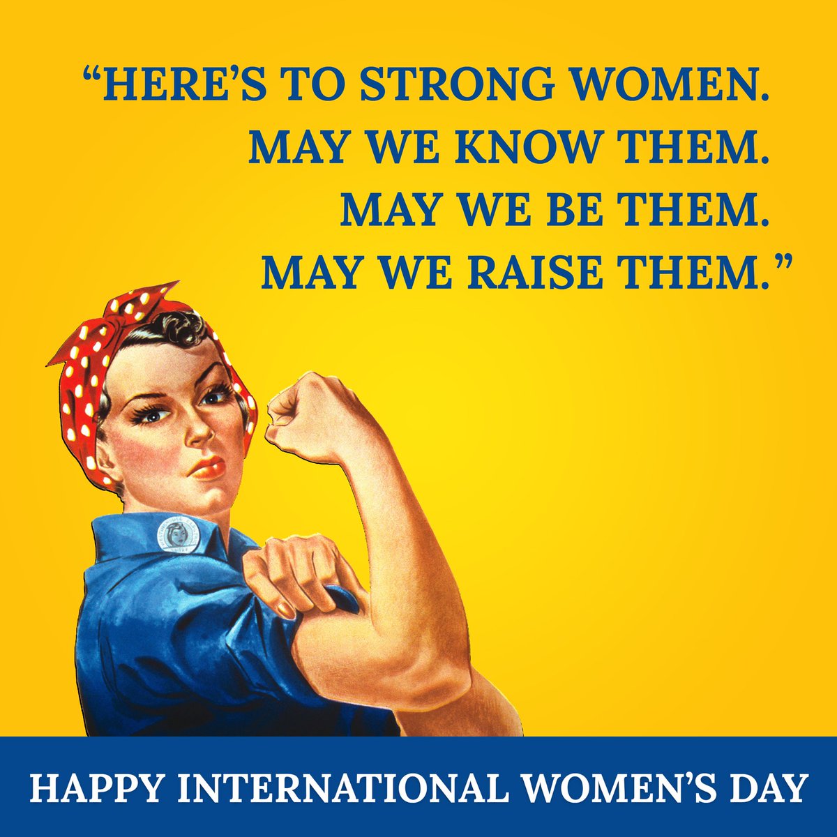Happy #InternationalWomensDay 💪 Here’s to all the women who inspire us every day ❤️