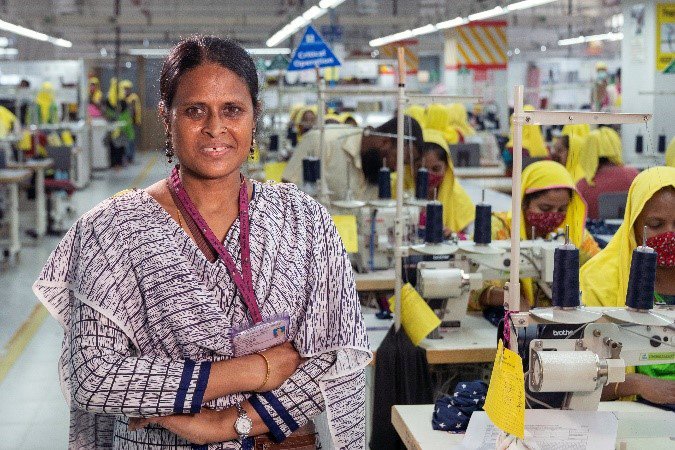 MandSnews's tweet photo. As the UK’s biggest clothing retailer, M&amp;S has a crucial role to play in promoting gender equality in our global supply chain. This #InternationalWomensDay, we're sharing Josna's story to show why #EachforEqual is so important https://t.co/uxDCwDsEaP #IWD2020 https://t.co/f7wtVIIGOy