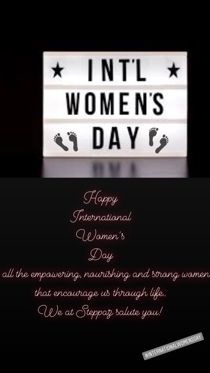 STEPPAZs's tweet photo. #InternationalWomenDay2020 https://t.co/OolMhNj7eC