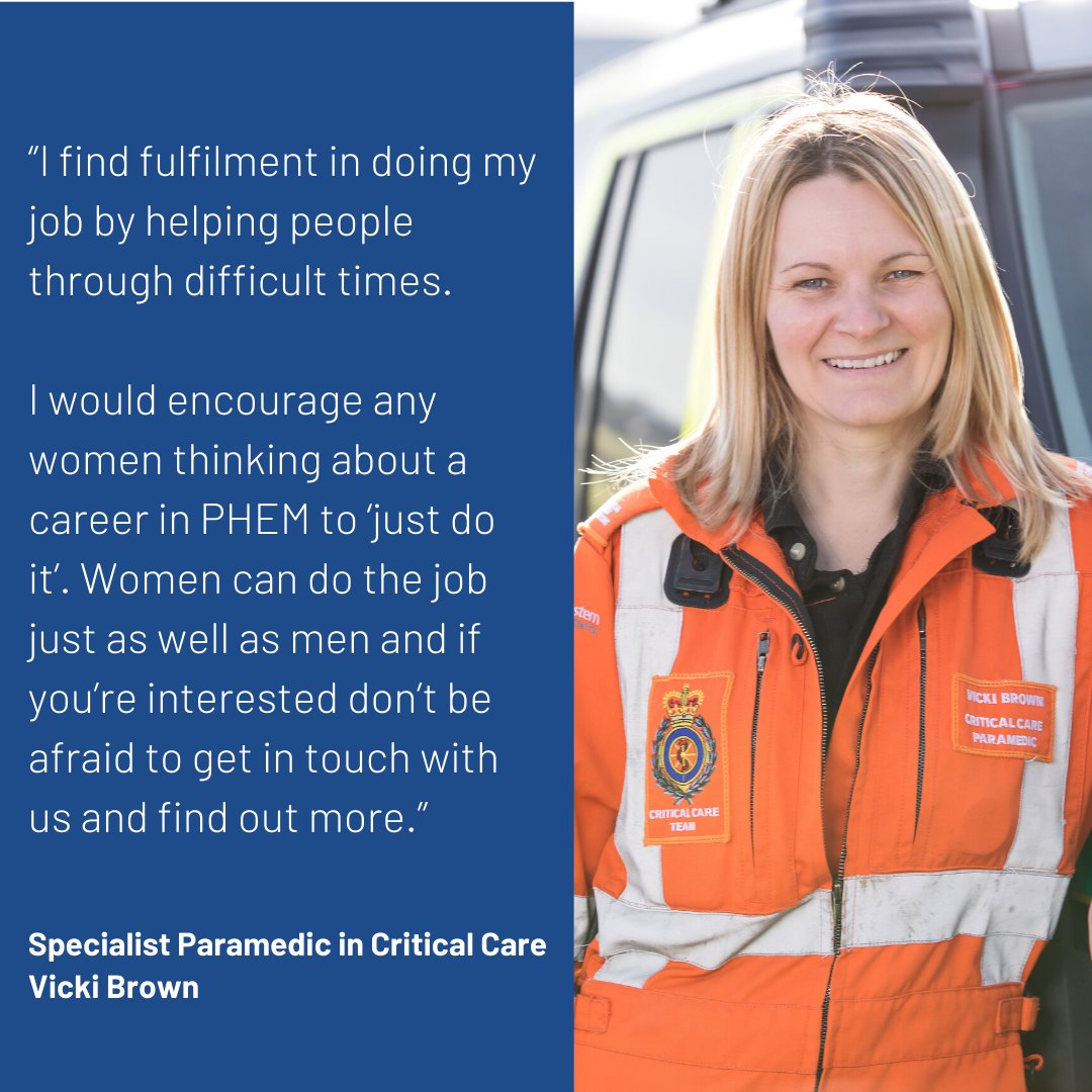 Happy #InternationalWomenDay2020! We’ve asked some of the inspirational ladies working here at GWAAC, why they enjoy working in the world of #PHEM and why they would encourage more women into this career.