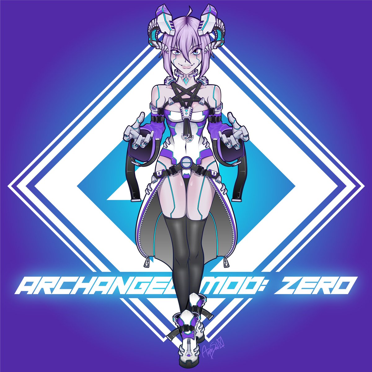 ampersand_box's tweet photo. Had an absolute blast working on these two cyberpunk-themed renditions of @GHOSTDATA_ ‘s Shepherdess and Voidwalker. Did you also know his latest album Cruel Choreography went live today? If you love his music as much as I do you Can find it here: https://t.co/zCU9TI3pTL https://t.co/3P79Z87tbe