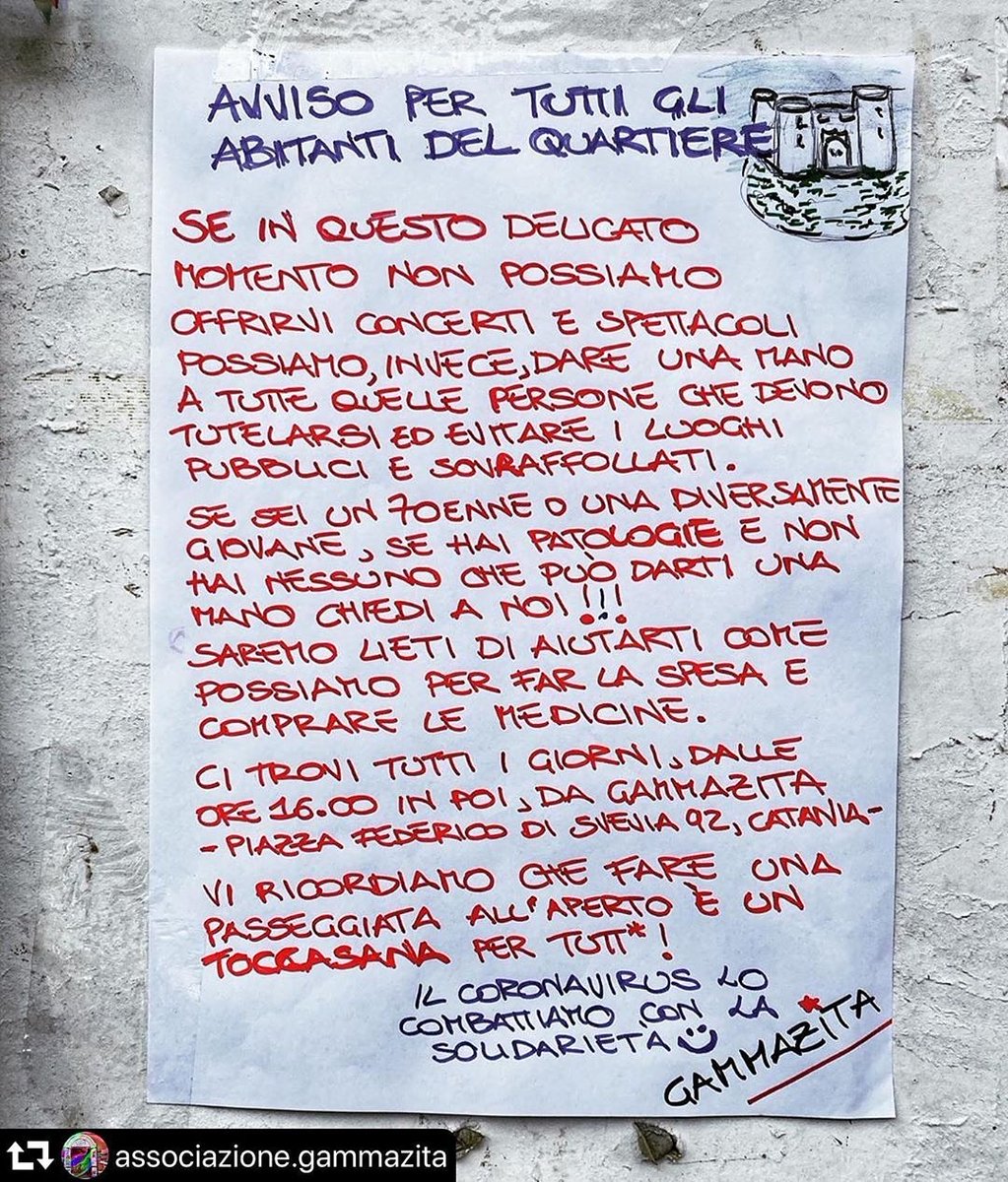 ViceversaRec's tweet image. Catania bellissima!

#catania #sicilia #solidarietà #unaltrastoria #soproud #love #italy
#bebrave #bestrong #stayhuman   #gammazita #castelursino #viceversarecords #seltzrecordz #phantasmarecording #phantasmastudio #laviceversa #recordlabel