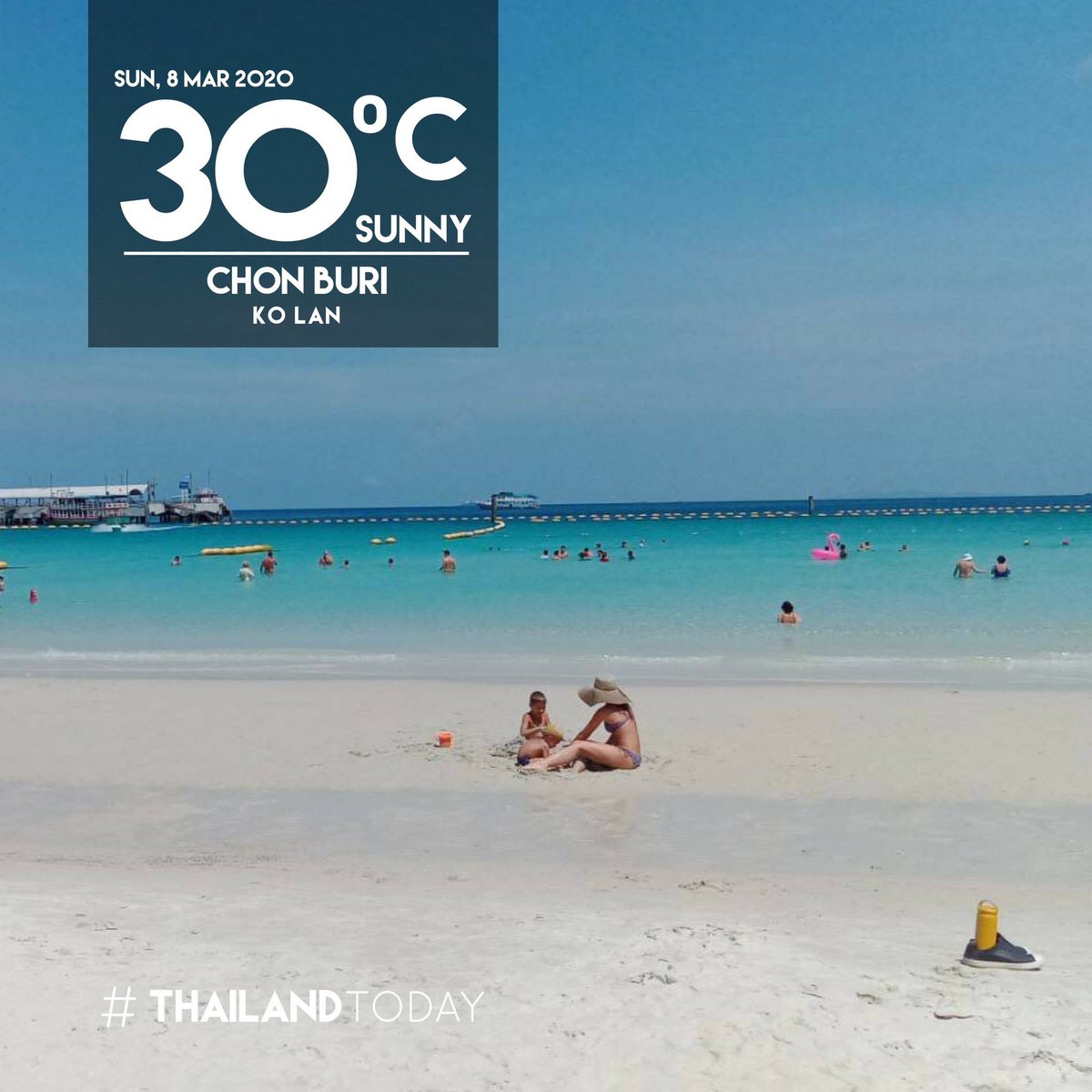 AmazingThailand's tweet photo. SUN, 8 MAR 2020 😊🌴 

#AmazingThailand 
#ReviewThailand 
#ThailandToday https://t.co/KwimhiFWRz