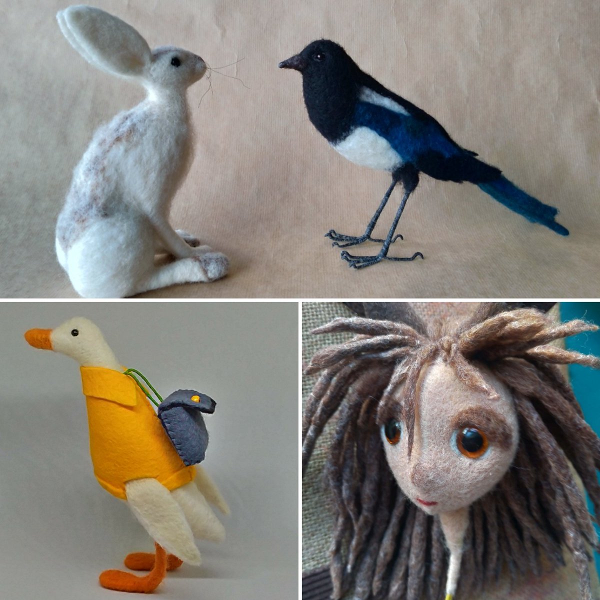 #Needlefelting by Grey Wren Studio