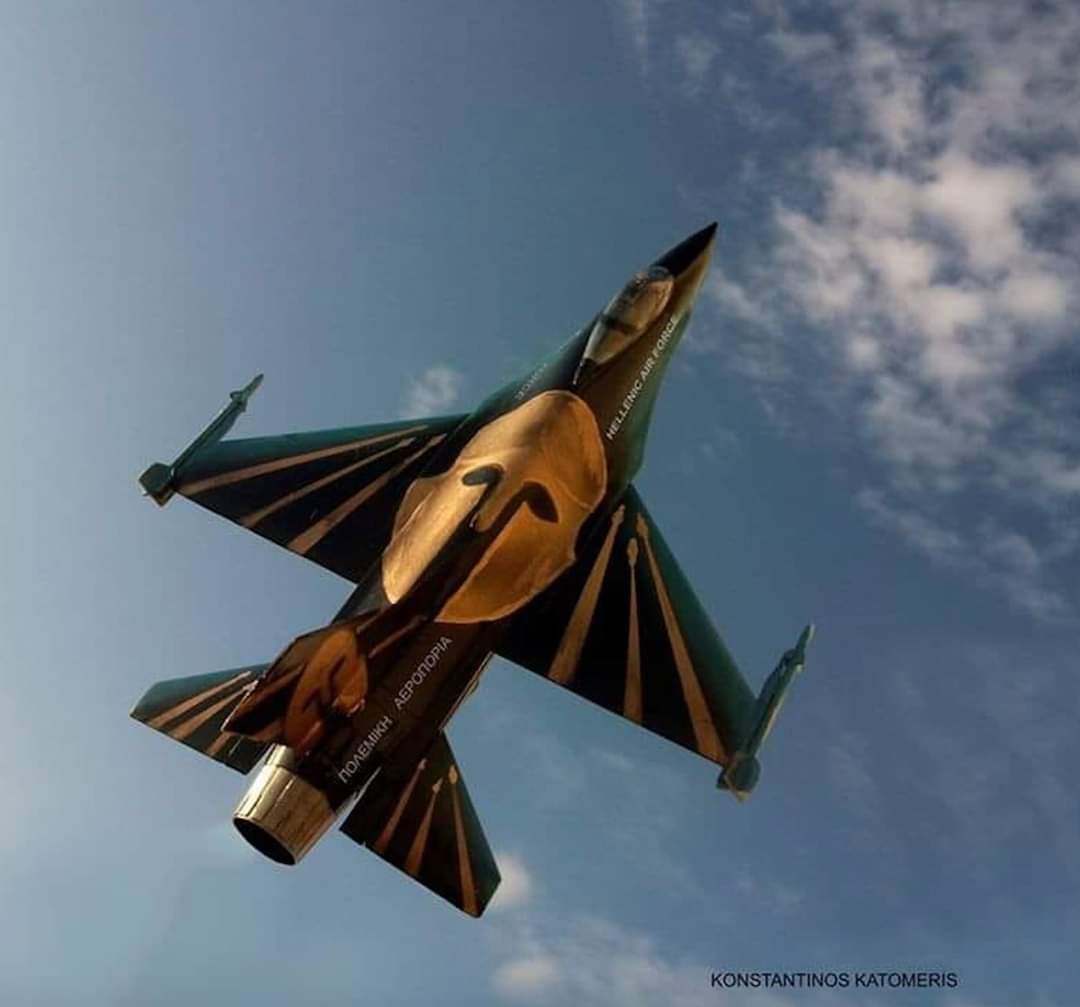 Hellenic Air fighter Jet 'Spartan' F-16 !!.
#GreekMilitary #GreekAirforce 💙💙🇬🇷🇬🇷💪💪
