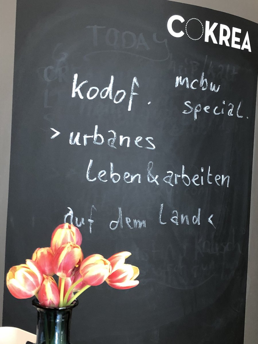 Offtimeeu's tweet image. #mcbw day2 @cokreamuc das kodorf   Mit @PatricMeier und @frische_stories - neues Leben und Arbeiten auf dem Land #coliving #cokreation #cocreation #kodorf