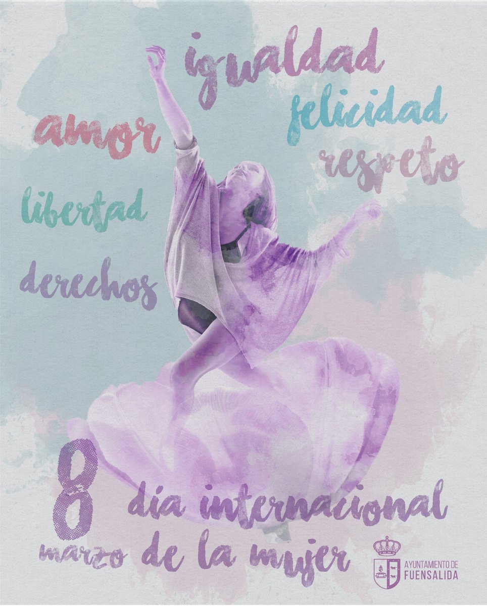 grupoadfusion's tweet photo. Con este diseño creado para el @AytoFuensalida quiero desearos un maravilloso #DiaInternacionalDeLaMujer 
#DiaInternacionalDeLaMujer2020 https://t.co/UminFUXg2o