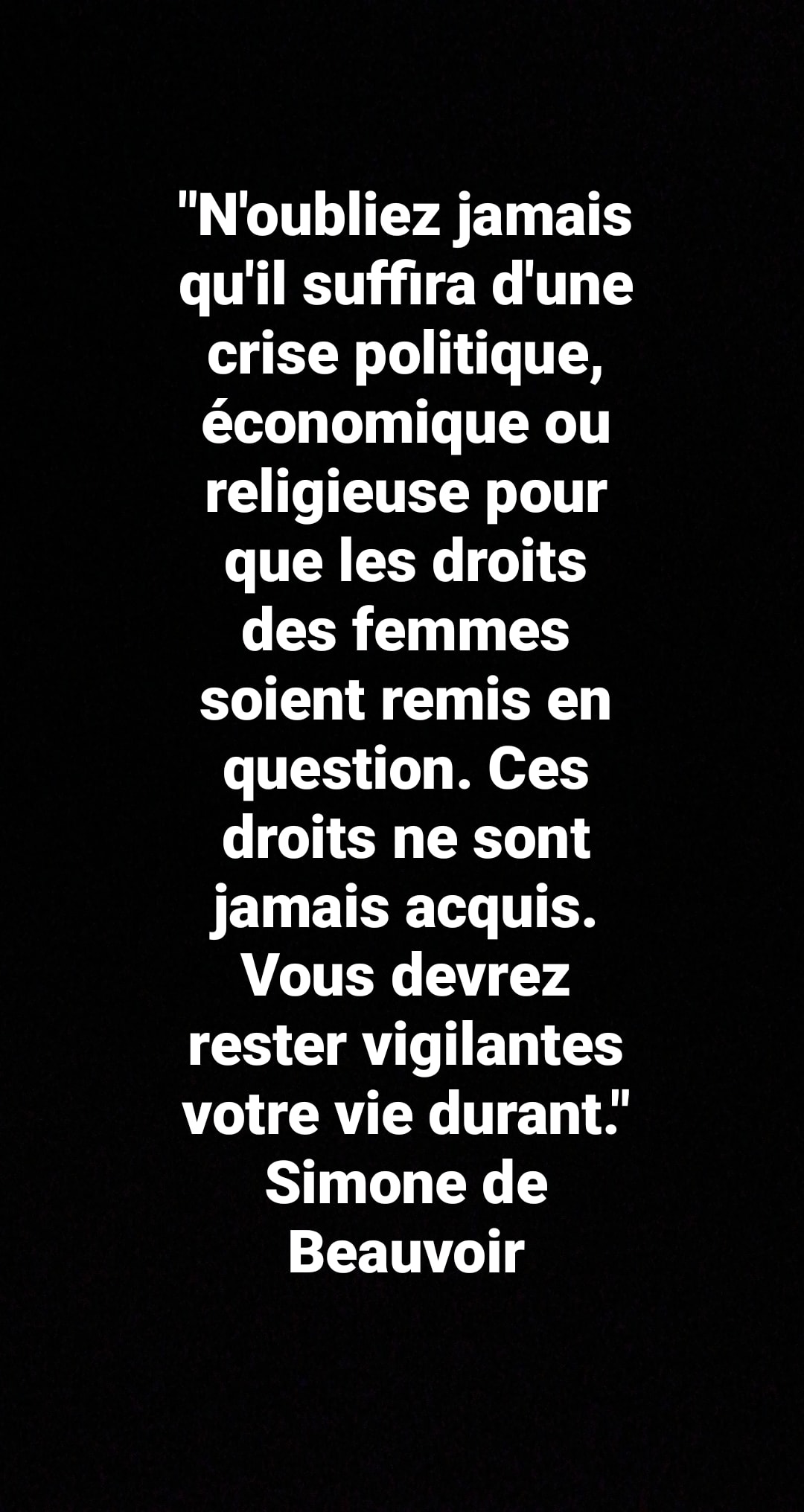 Citations Feministes Citationsfmini1 Twitter