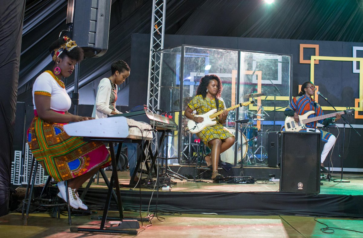 NairobiChapel's tweet image. On this day when we celebrate women, we are stoked to have among us some of the most talented and ceiling breaking ladies leading our worship!
Many thanks to @FlowerProjectKE, an ALL FEMALE BAND that's trailblazing the music industry with grace, passion and purpose. 
#Thrive